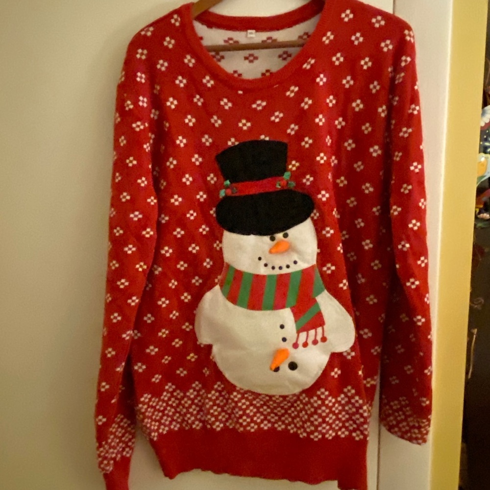 Women’s adult/joke winter sweater.